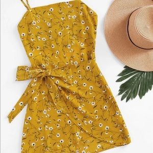Floral Wrap Dress